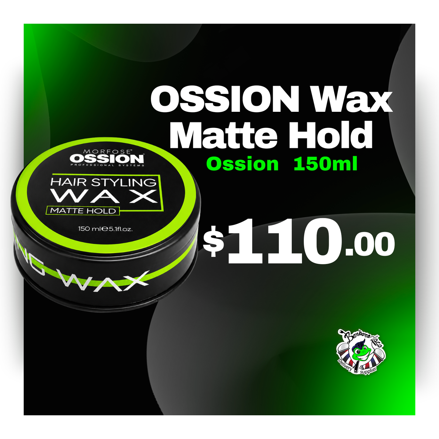 Ossion Morfose Wax Matte Hold 150ml