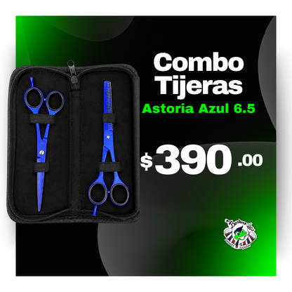 Tijera Astoria Azul 6.5