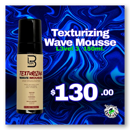 TEXTURIZING WAVE  MOUSSE 150ML L3VEL3