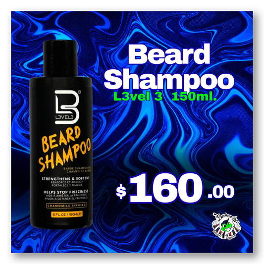 BEARD SHAMPOO 150ML L3VEL 3