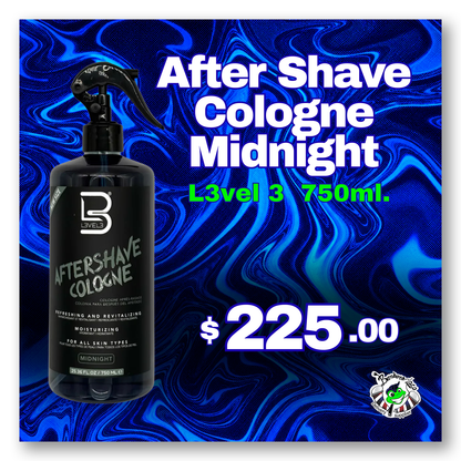 After Shave Cologne Midnight L3VEL3 750 ml