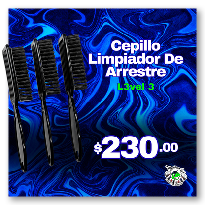Cepillo Limpiador de Arrastre 3pz |  L3VEL 3