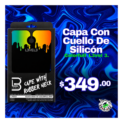 Capa con Cuello de Silicon Colorfull L3VEL3