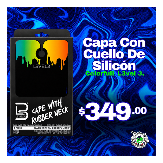 Capa con Cuello de Silicon Colorfull L3VEL3