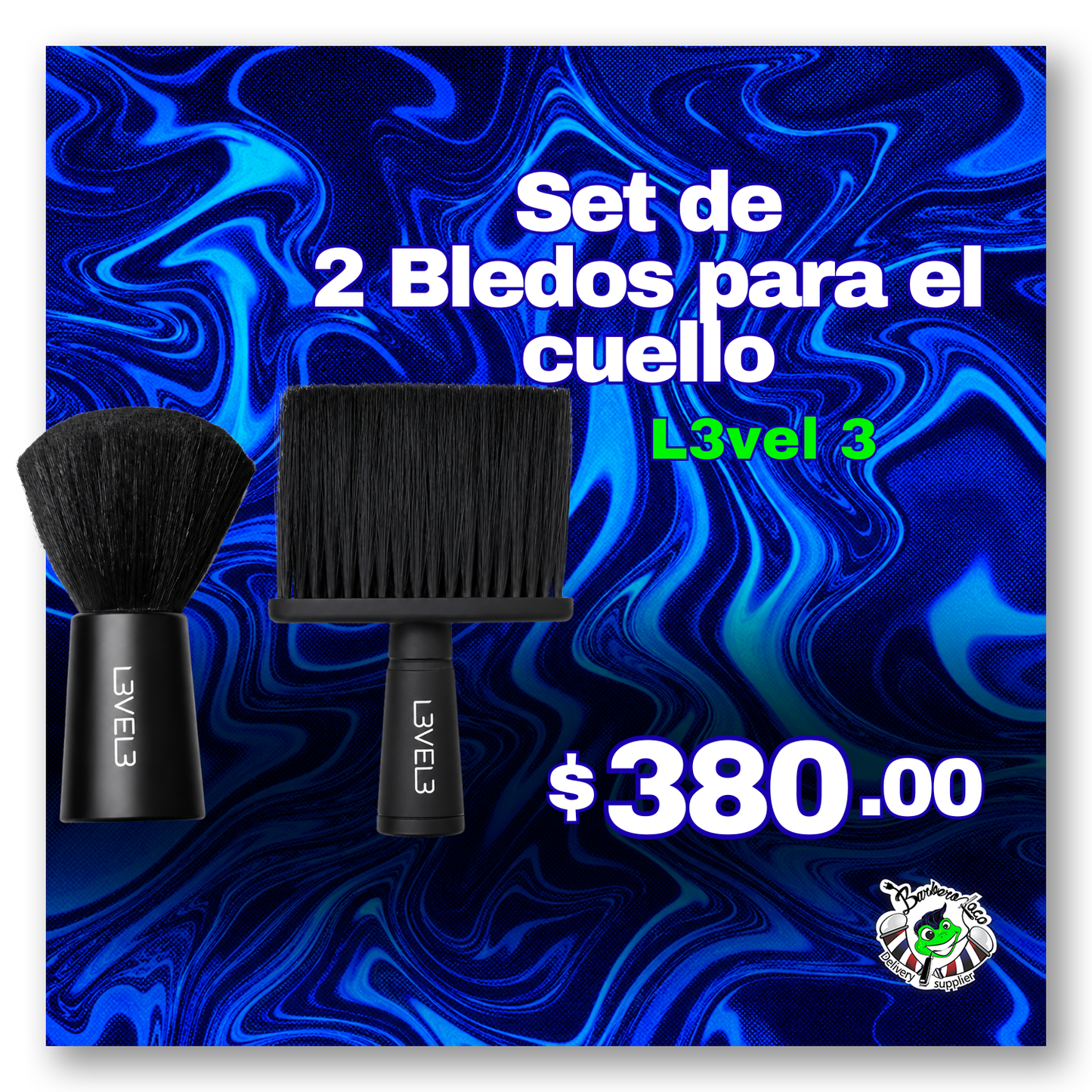 Set de 2 Bledos para el cuello L3VEL 3