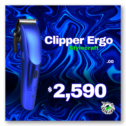StyleCraft Ergo Cordless Magnetic Clipper