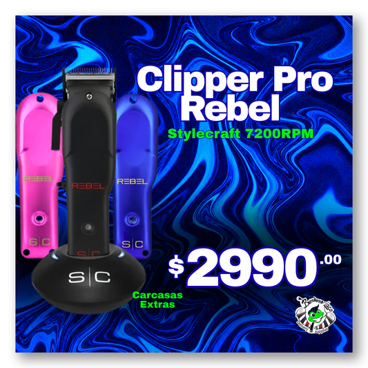 Clipper Pro Rebel  7200 RPM | Stylecraft