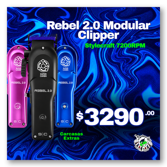 Clipper Rebel 2.0 Modular 7200 RPM | Stylecraft