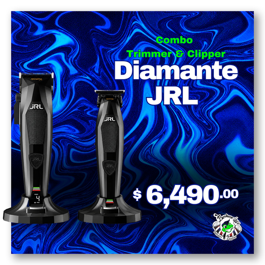 Combo Diamante JRL Clipper y Trimmer Motor Brushless