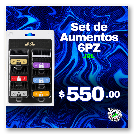Set de Aumentos 6pz JRL