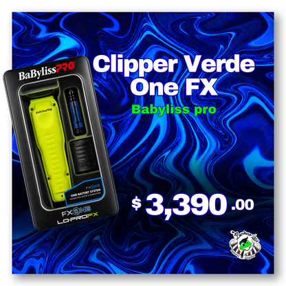 Clipper Babyliss Pro Verde One Fx