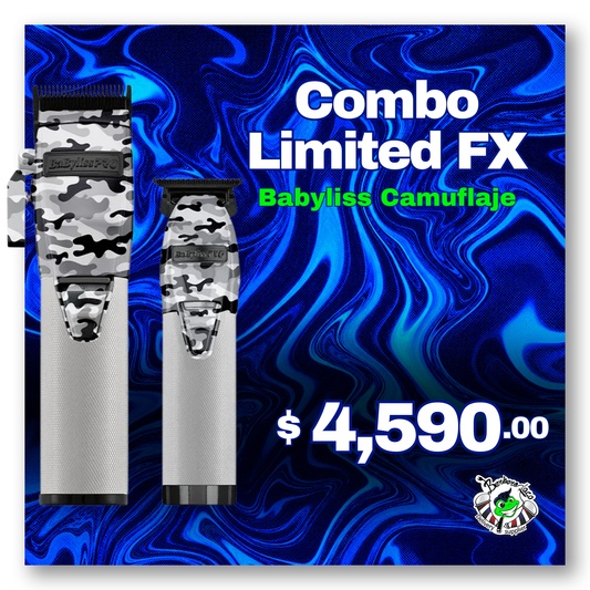 Combo Babyliss Limited Fx Camuflaje
