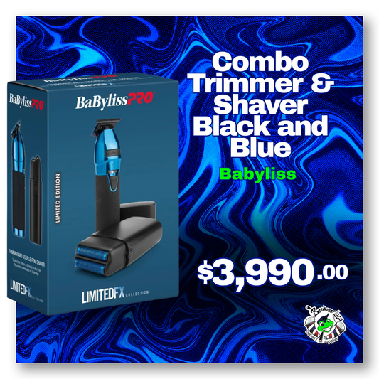 Babyliss Trimmer y Shaver Black & Blue
