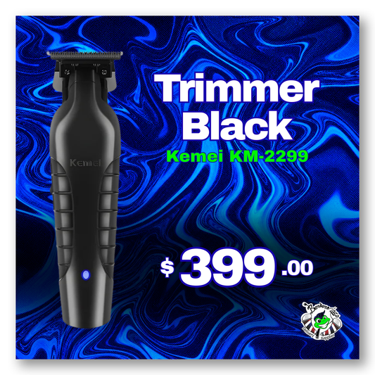 Kemei Trimmer Maquina Black KM-2299