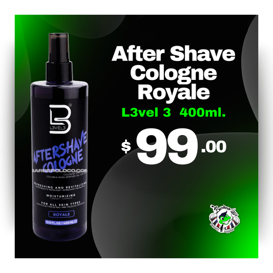 After Shave Cologne Royale L3VEL 3 400 ml