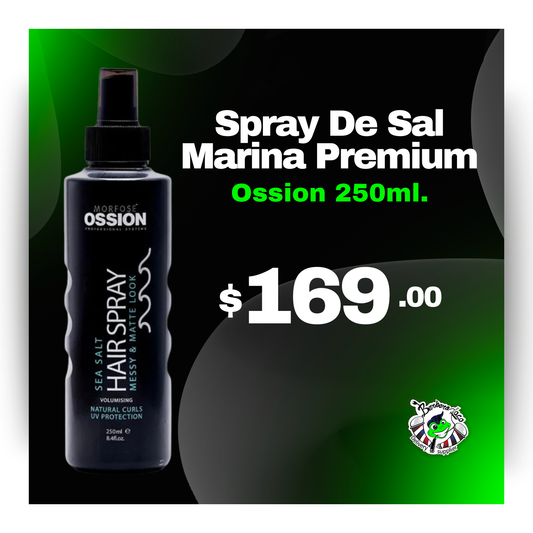 Spray de sal marina Premium Ossion 250 ml