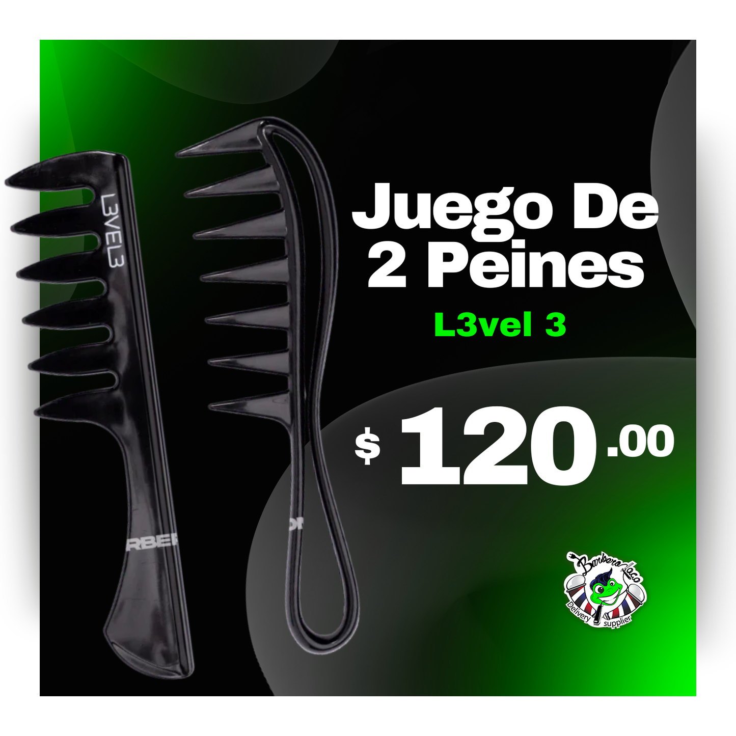 Juego de Dos Peines L3VEL3