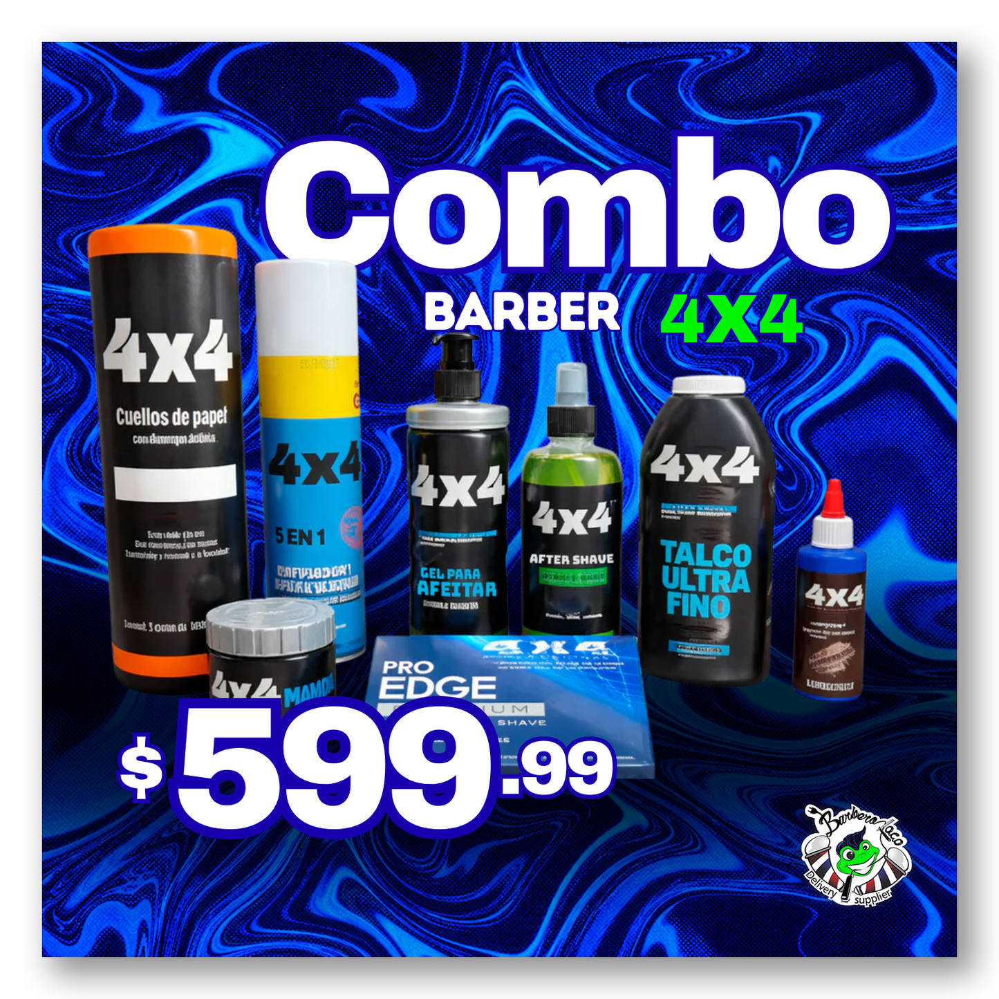 Combo Barber 4x4