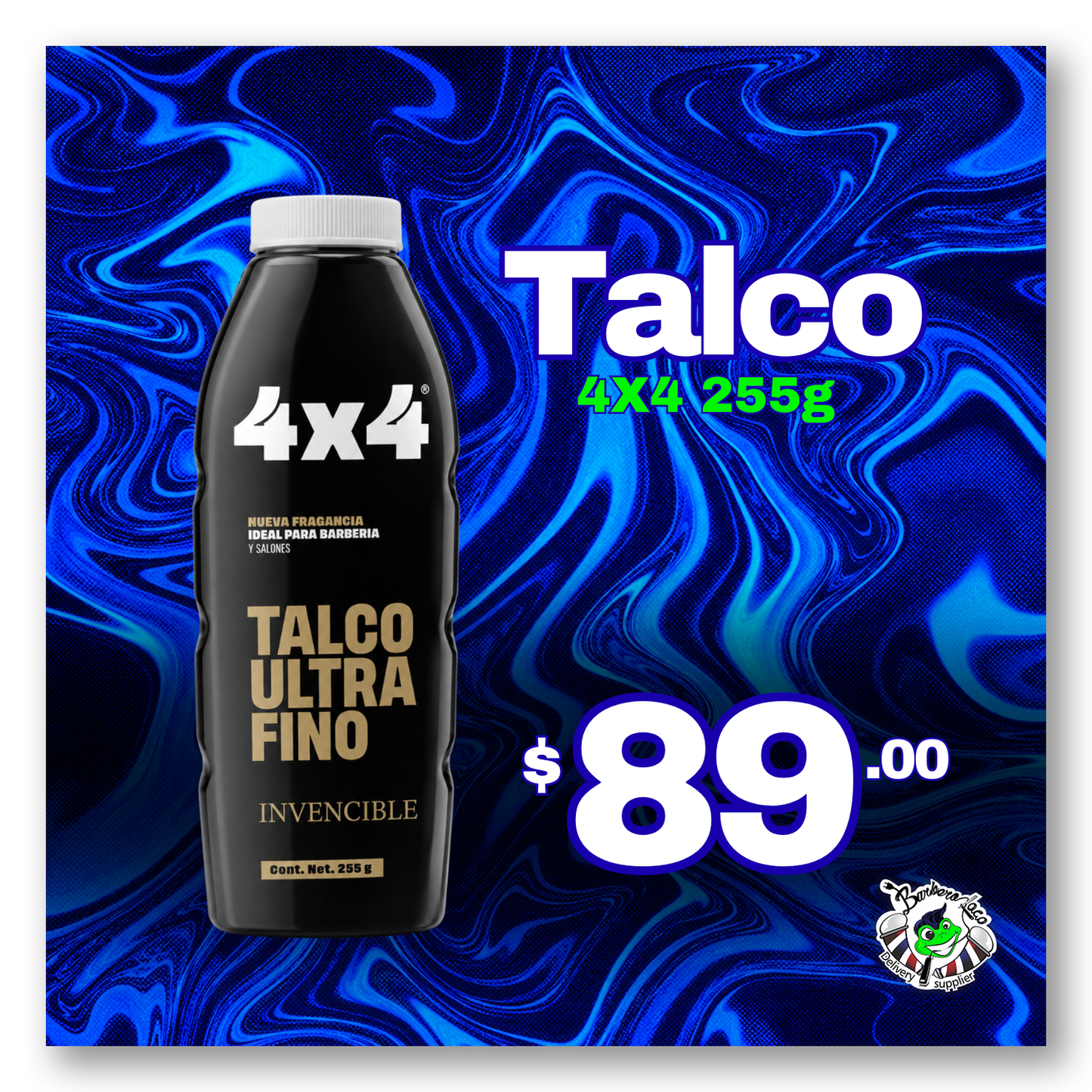 Talco Invencible 255g 4x4
