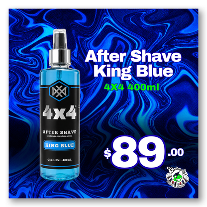 After Shaver King Blue 4x4 400 ml
