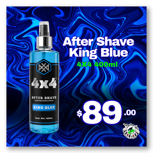 After Shaver King Blue 4x4 400 ml