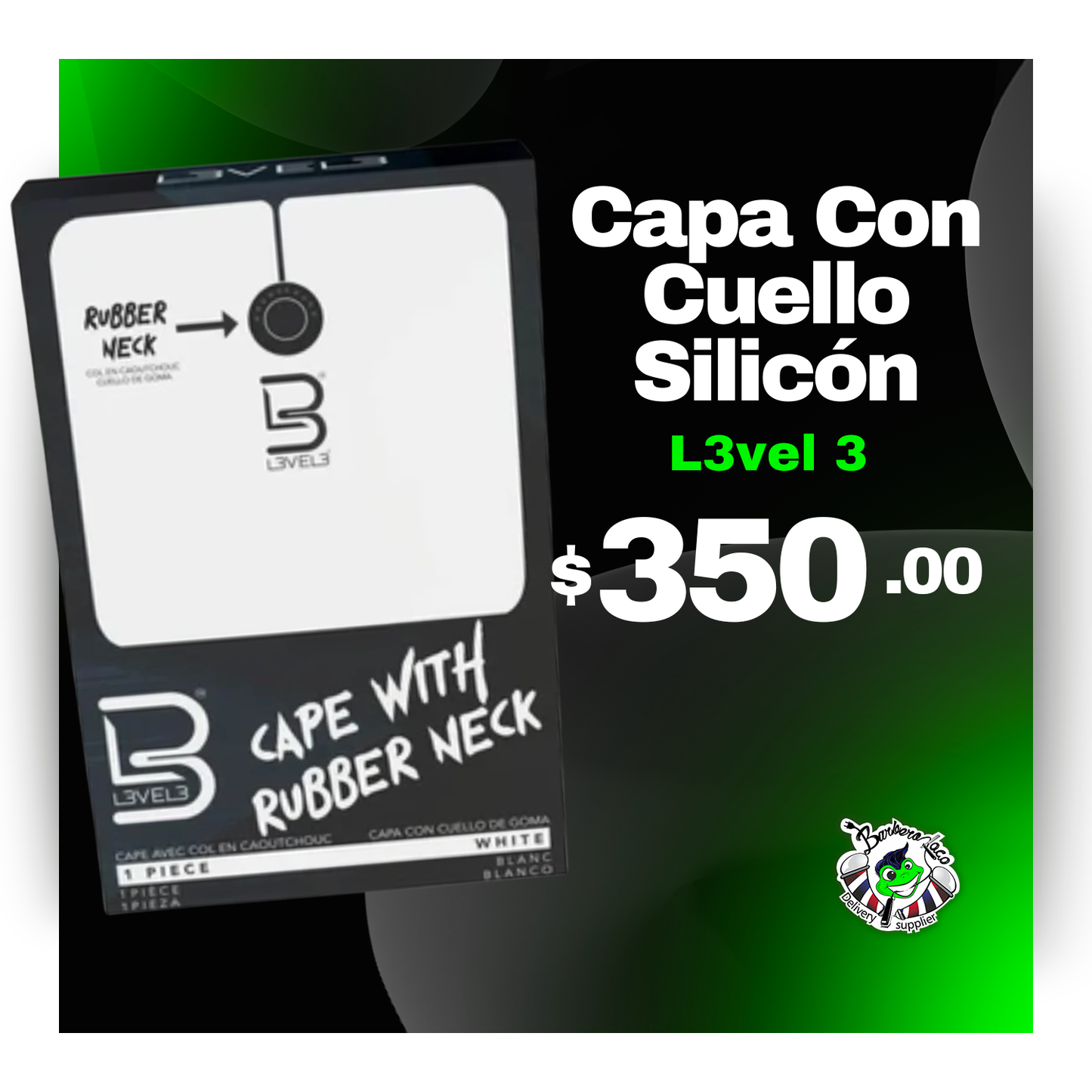 Capa con Cuello Silicon L3VEL3