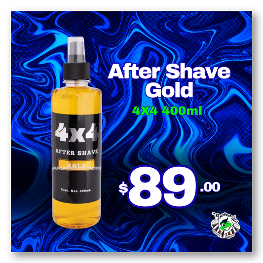 After Shave 4x4 Gold 400 ml