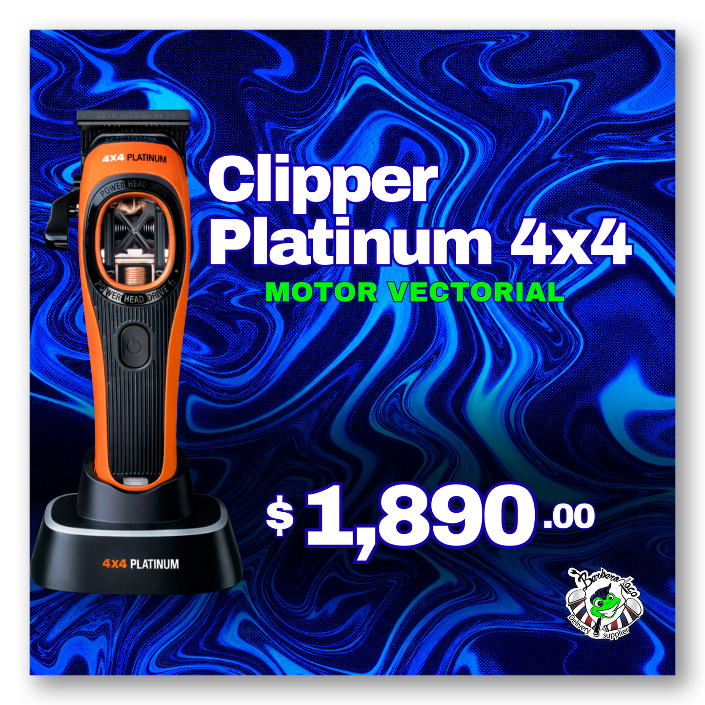 Clipper Naranja Platinum 4x4 Motor Vectorial