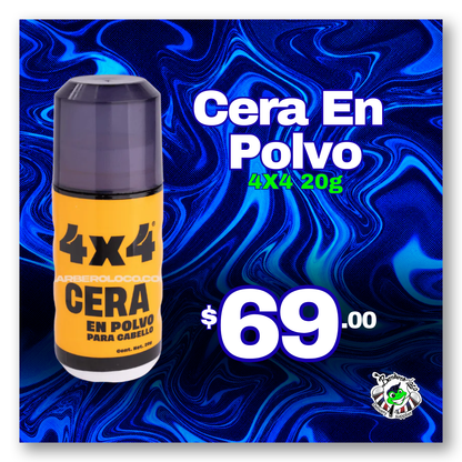 Cera en Polvo 4x4 20g