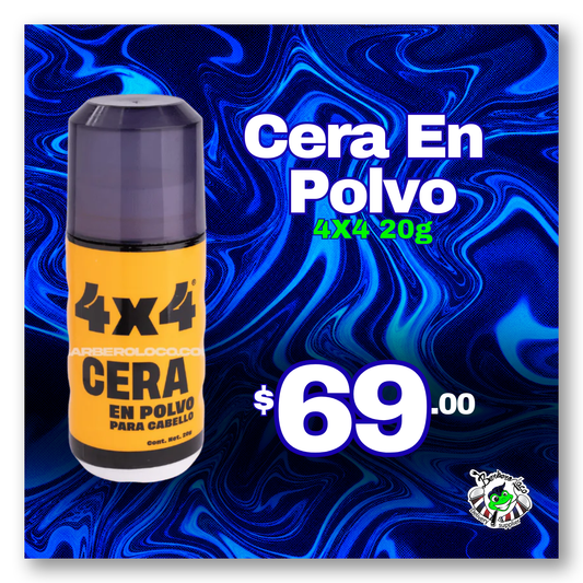 Cera en Polvo 4x4 20g