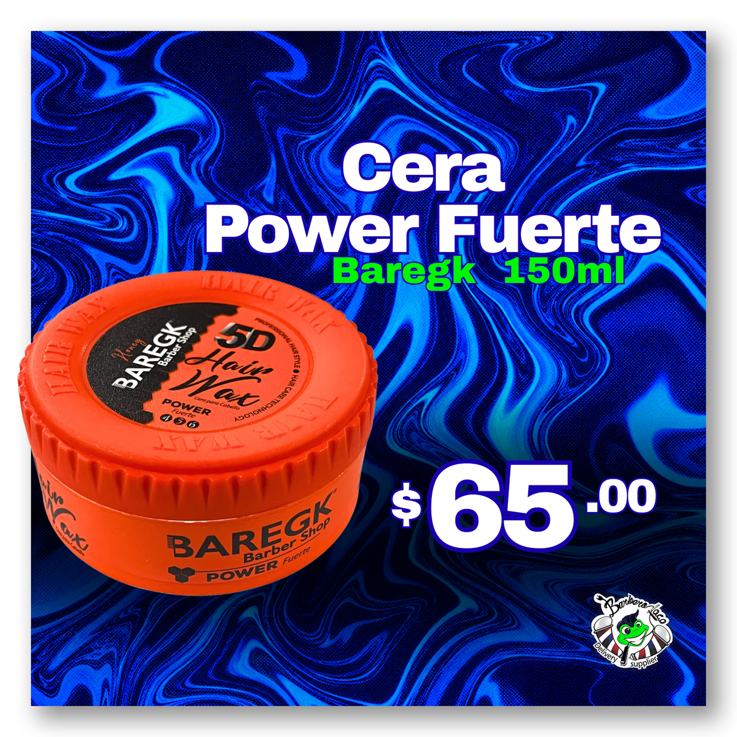 Cera Baregk 5D Power Fuerte 150ml