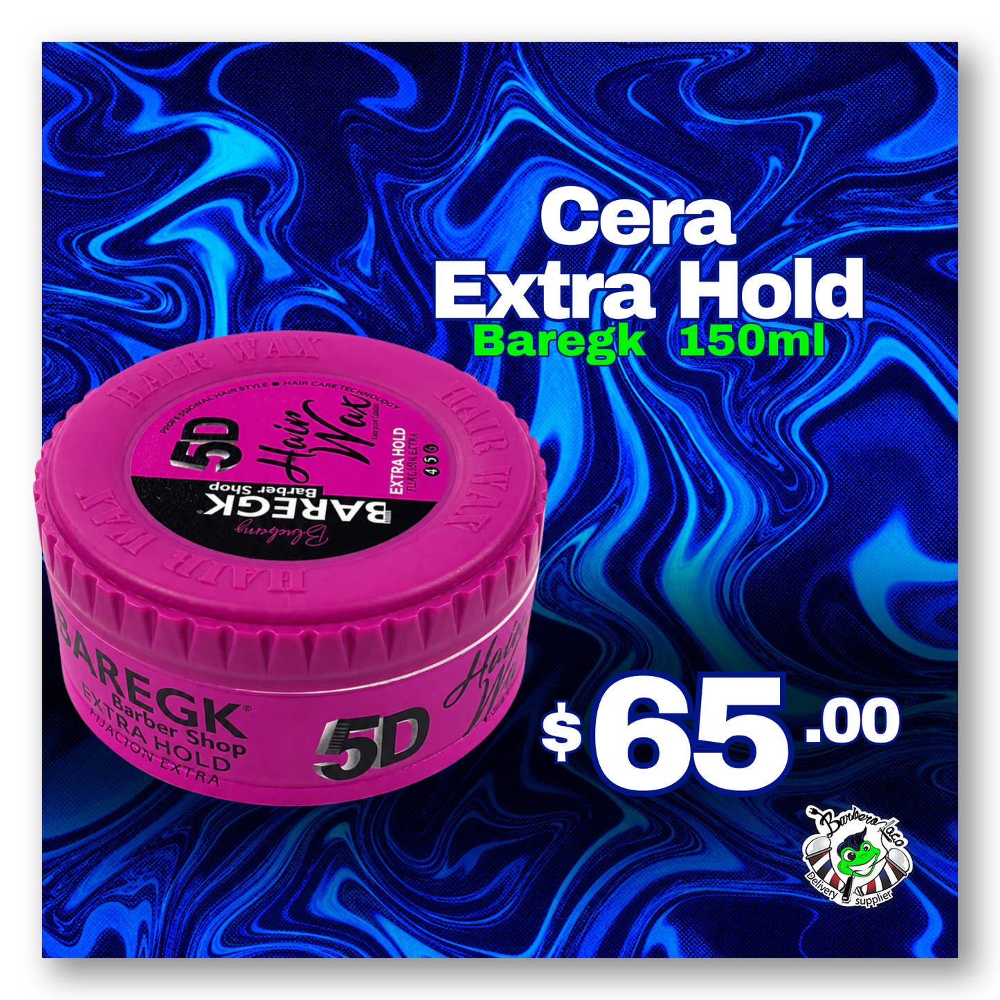 Cera Baregk 5D Extra Hold Fijación Extra 150ml