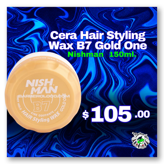 Cera NISHMAN Easy Hair Styling WAX B7 Gold One 150 ml.