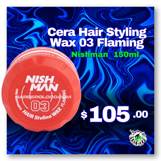 Cera NISHMAN Hair Styling Wax 03 Flaming 150 ml