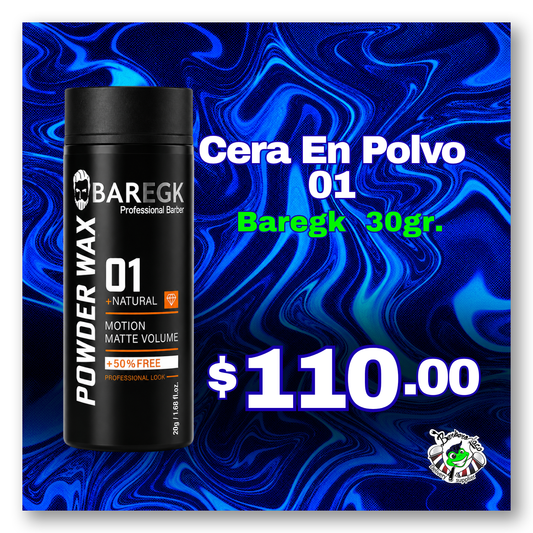 Cera en Polvo Baregk 01 30g
