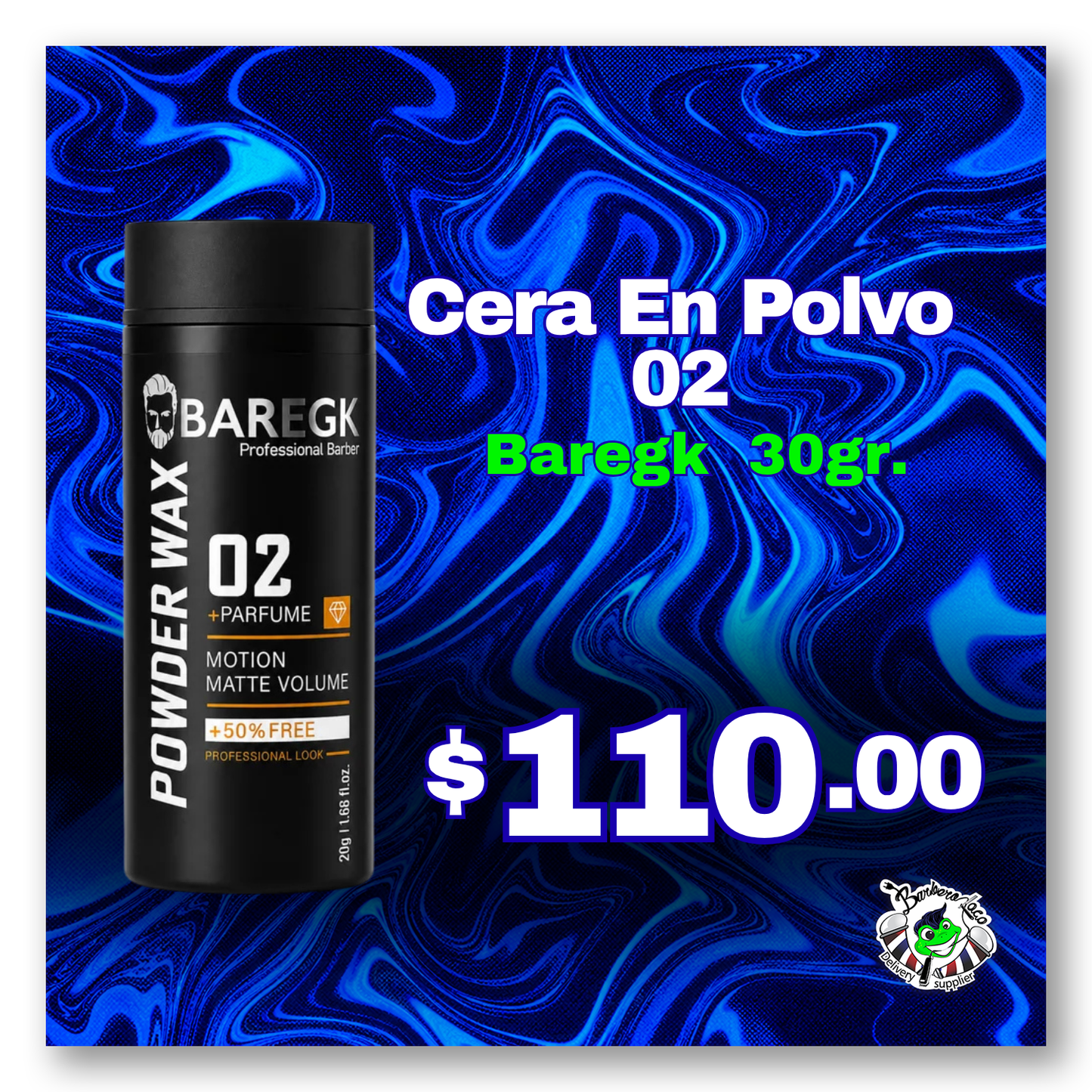 Cera en Polvo Baregk 02 30g