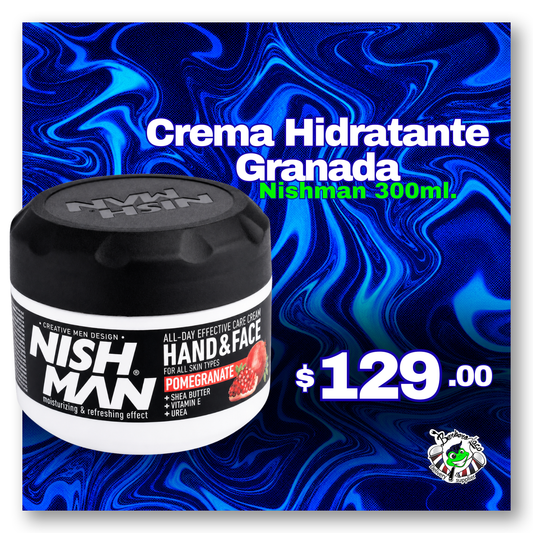 Crema Hidratante para Manos y Cara Nishman Granada