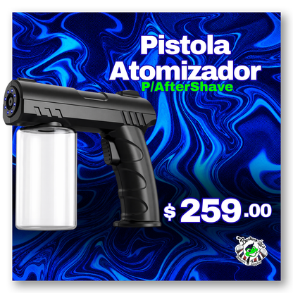 Pistola Atomizador Barber para After Shave