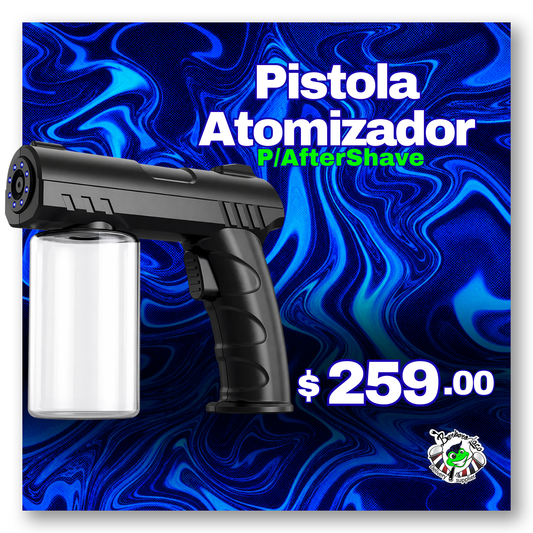 Pistola Atomizador Barber para After Shave