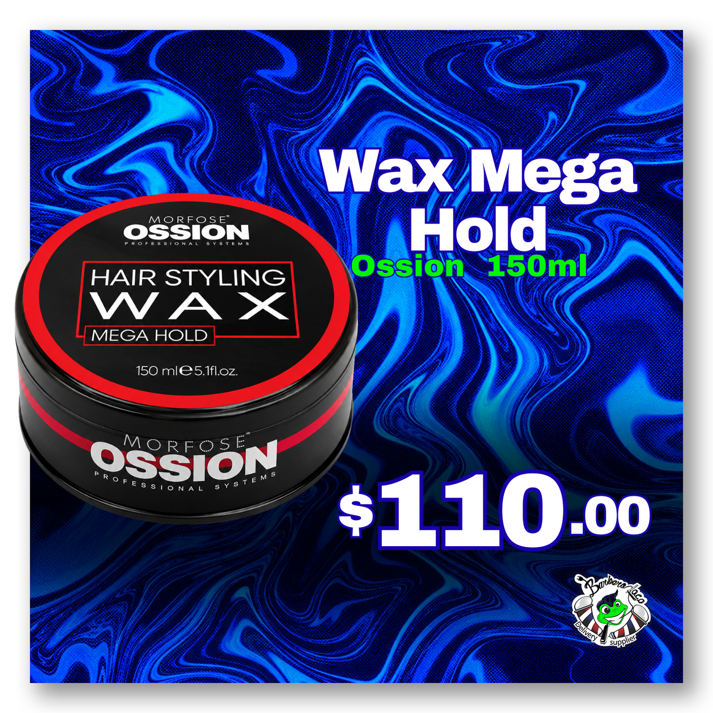 Ossion Morfose Wax Mega Hold 150ml