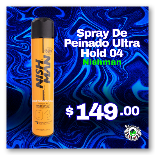 Spray NISHMAN de Peinado Ultra Hold 04