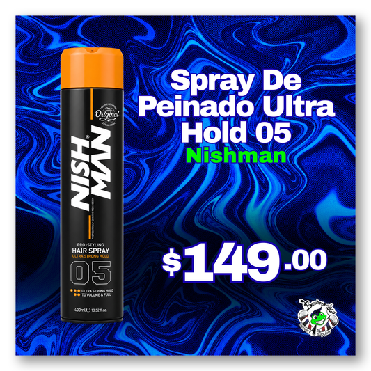 Spray NISHMAN de Peinado Ultra Hold 05