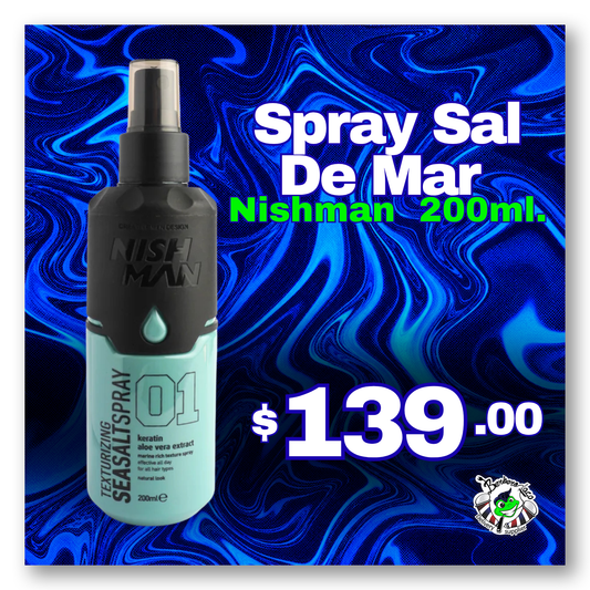 Spray Sal de Mar NISHMAN 200ml
