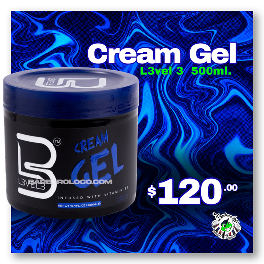 Cream Gel L3VEL 3 500ml