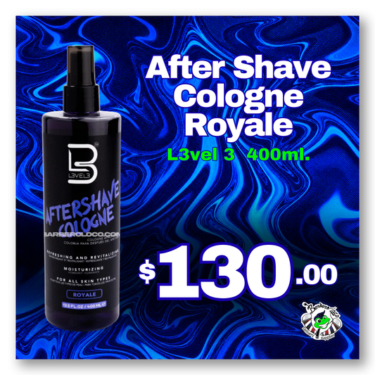 After Shave Cologne Royale L3VEL 3 400 ml