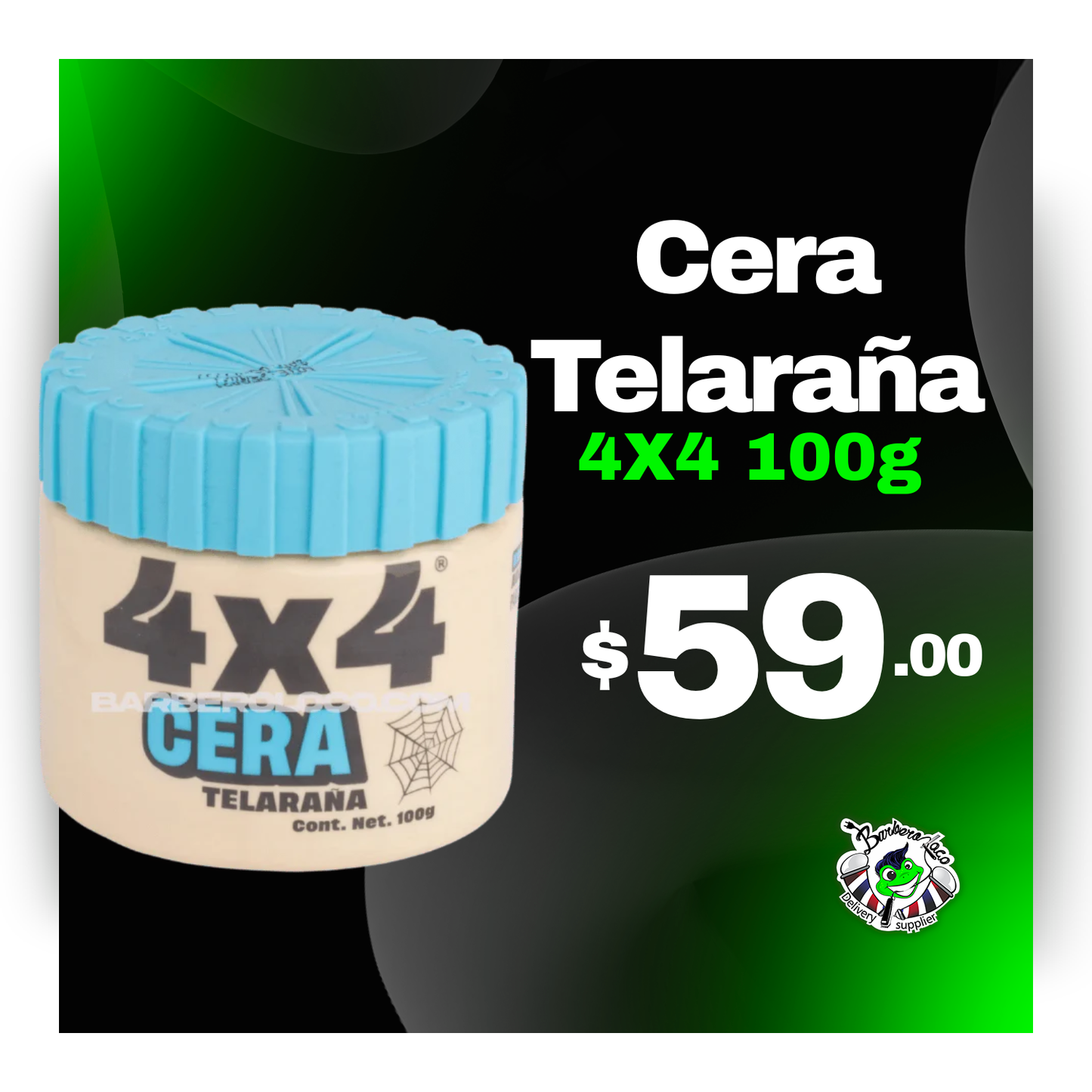 Cera Telaraña 4x4 100g