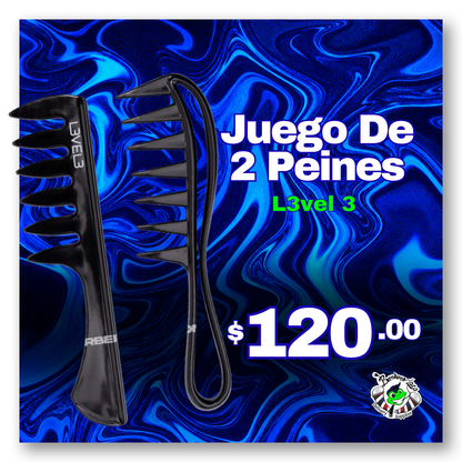 Juego de Dos Peines L3VEL3