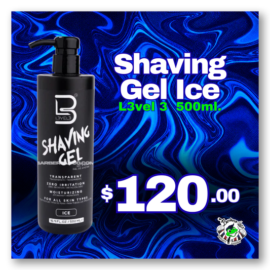 Shaving Gel Ice L3VEL 3 500 ml