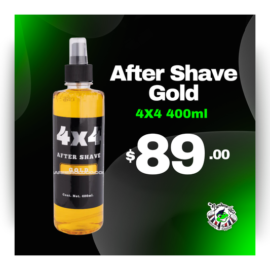 After Shave 4x4 Gold 400 ml