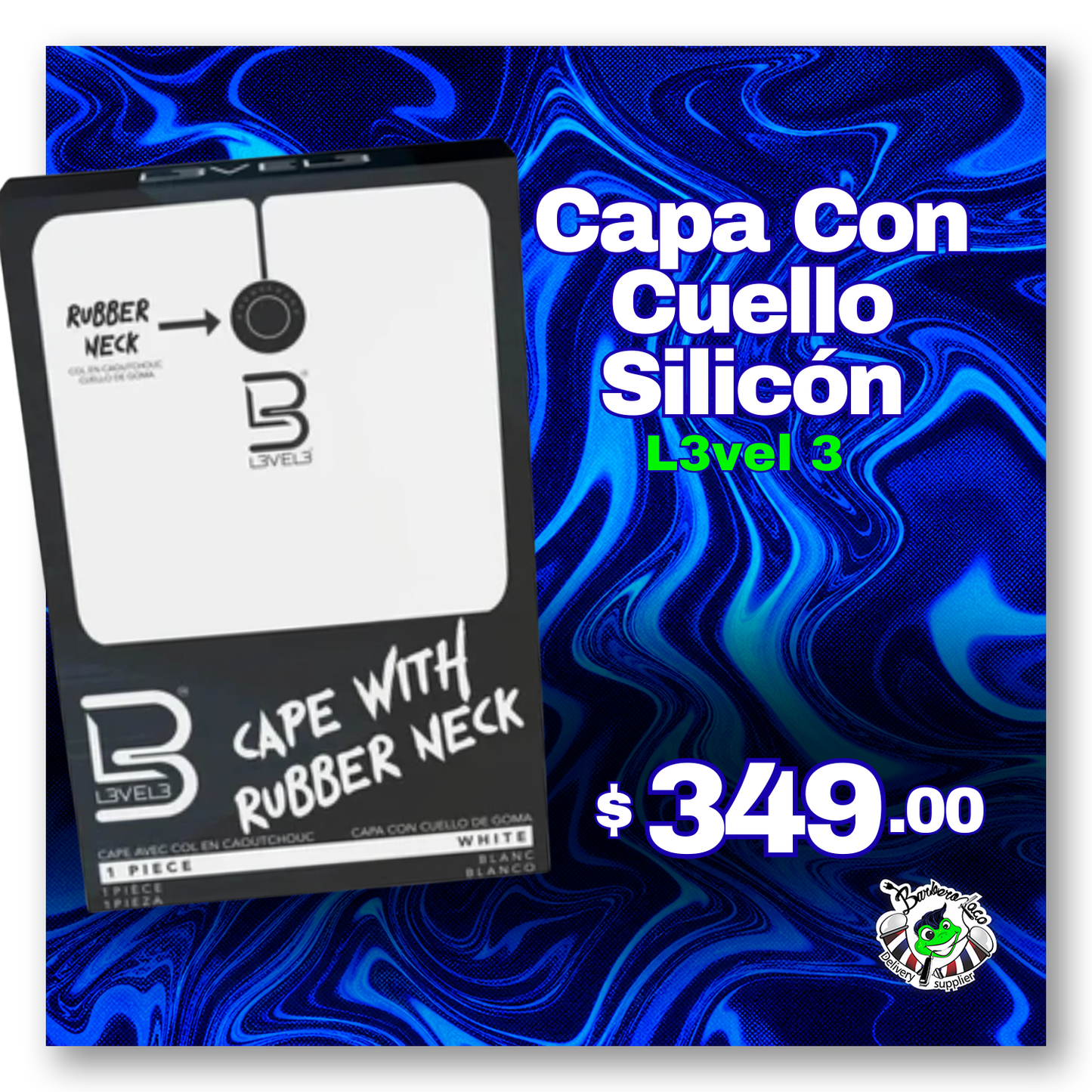 Capa con Cuello Silicon L3VEL3